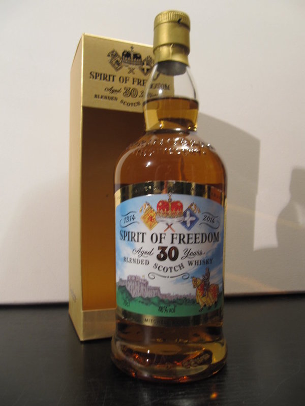 Spirit of Freedom - Springbank blend 30 y.o. - only 2014 bottles