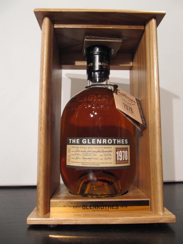 Glenrothes 1978 -- orig. bottl. 2008