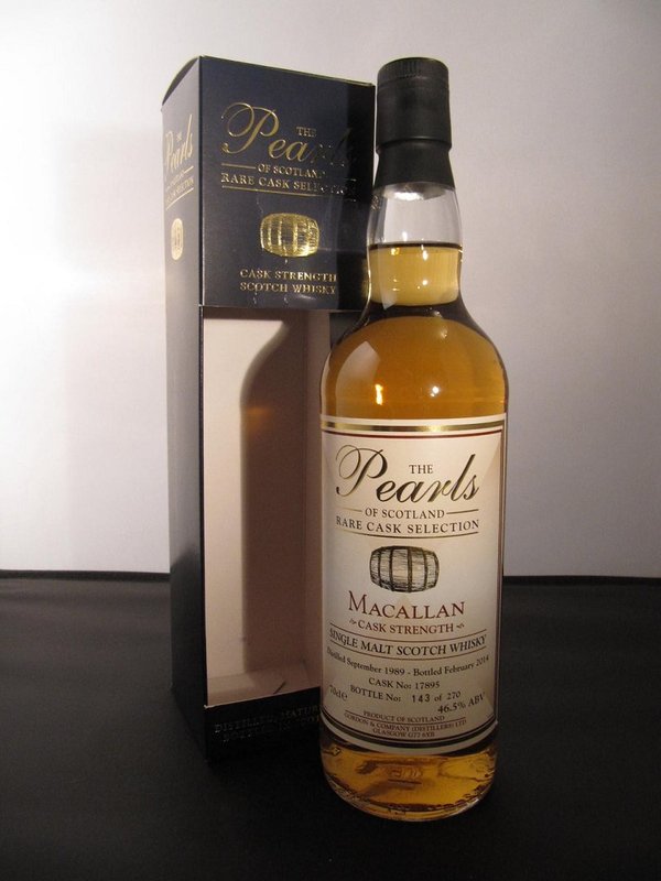 Macallan 1989 - Pearls of Scotland - only 270 bot. - 46,5 %