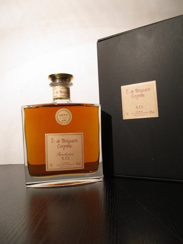 Cognac E. de Moysson - XO Borderies - only 495 bot