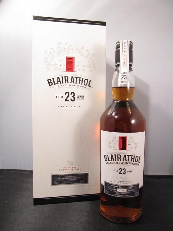 Blair Athol 23 J. -- 58,4 % -- special release -- limited