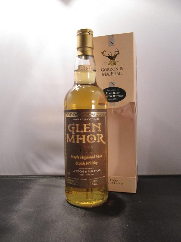 Glen Mhor 1980 - old GM bottling 2007