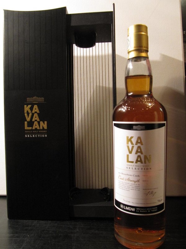 Kavalan Selection Bourbon cask - only 181 bot. - 57,8 %