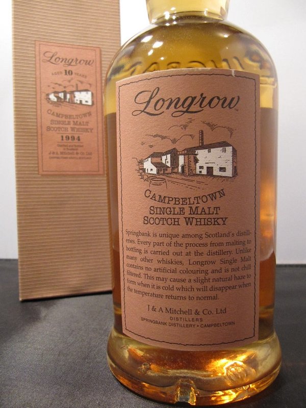 Longrow 1994 -10 J. original Springbank bottling