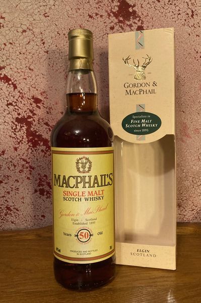 MACPHAILS - 50 (!) years old >Macallan?< --> old TOP bottling Gordon MacPhail !!